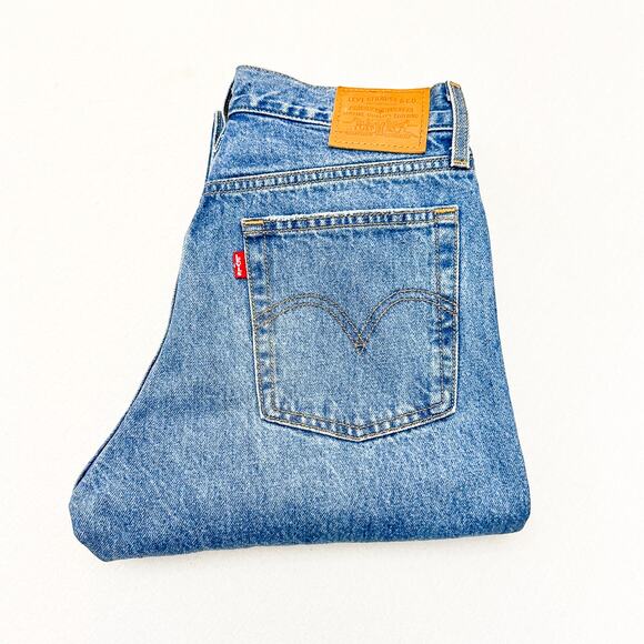 Levi's Blue Straight Leg Women's Jeans - Picture 1 of 9